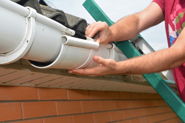 Large Gutter Repair in Bolingbrook