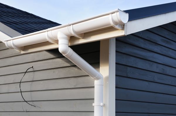 PVC Rain Gutter Installation in Bolingbrook
