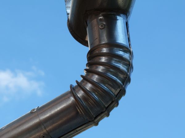 Metal Downspout Installation in Bolingbrook
