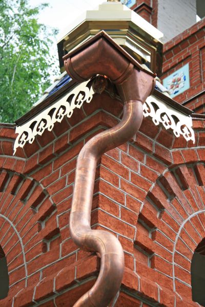 Church Downspout Installation in Bolingbrook